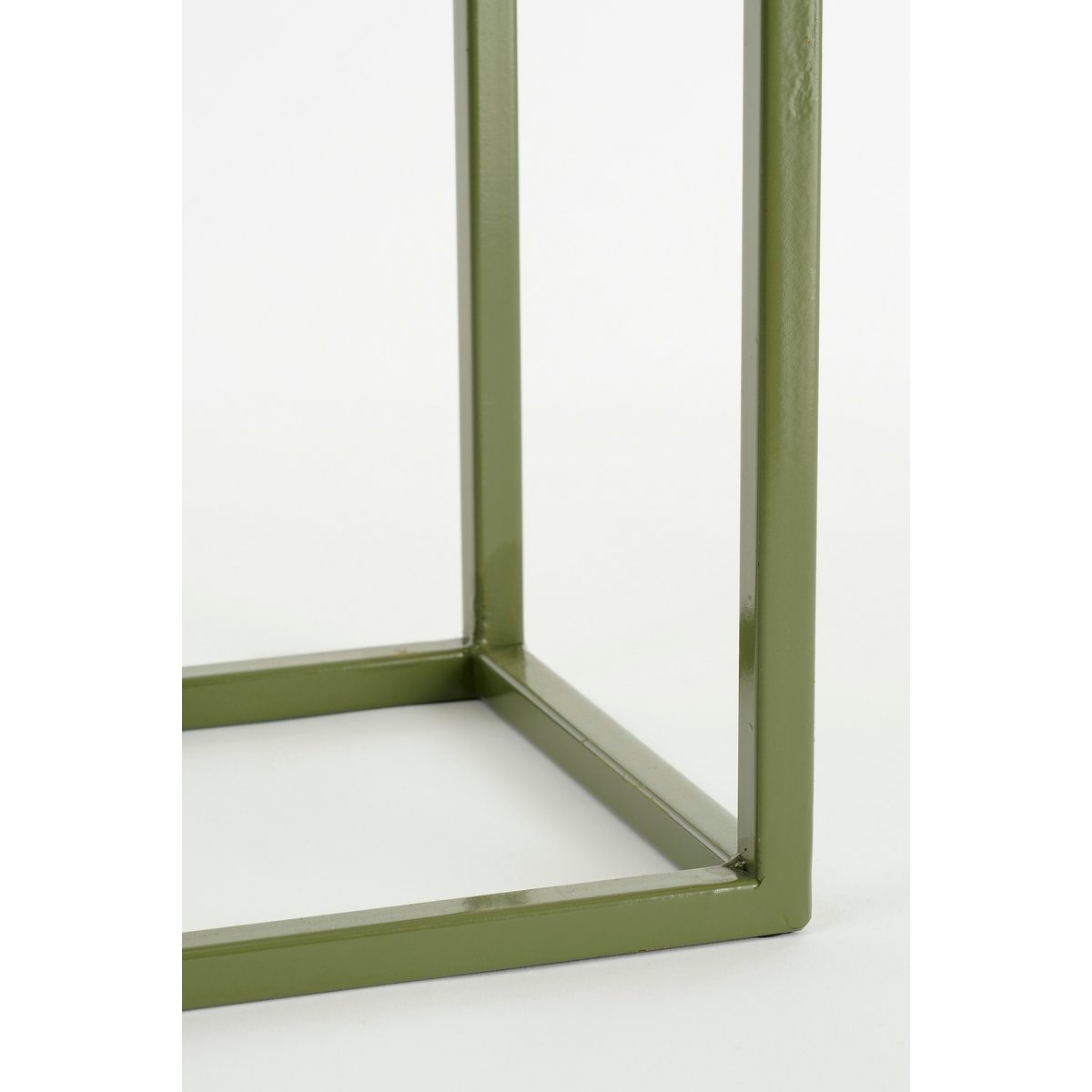 Bologna Bijzettafel Buiten - Set van 2  - Metaal - Groen
